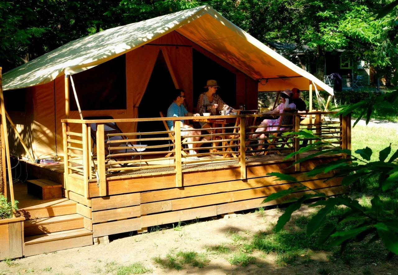 Camping La Chataigneraie Gravieres Eksteriør bilde
